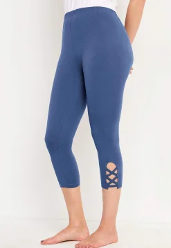 Caprileggings|Flerpak Leggings-Cellbes of Sweden Capri leggings med dejlige detaljer 2-pack | Cellbes