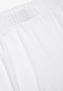Caprileggings|Forårsbukser-Cellbes of Sweden Capri leggings med sideslidser Hvid