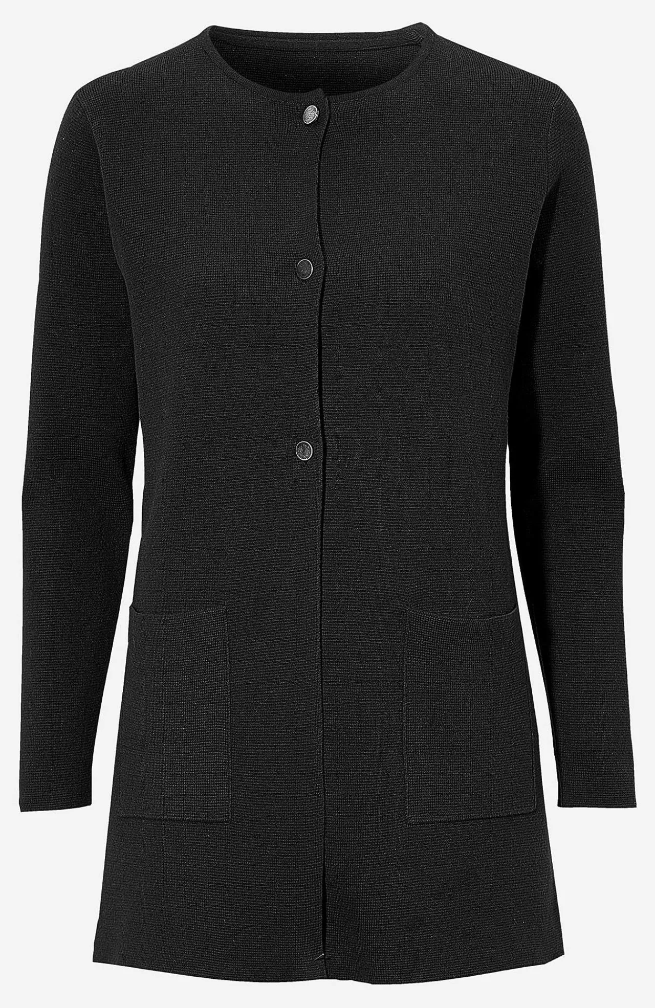 Cardiganer|Cardiganer-Cellbes of Sweden Cardigan i bomuld Sort
