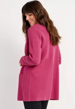 Cardiganer|Cardiganer-Cellbes of Sweden Cardigan i bomuld Cerise