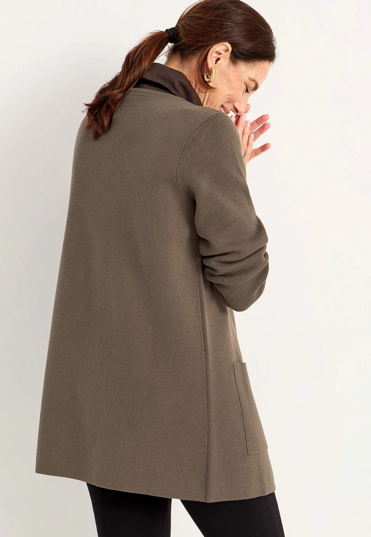 Cardiganer|Cardiganer-Cellbes of Sweden Cardigan i bomuld Nougat