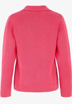 Cardiganer|Trøjer-Cellbes of Sweden Cardigan med knapper Cerise