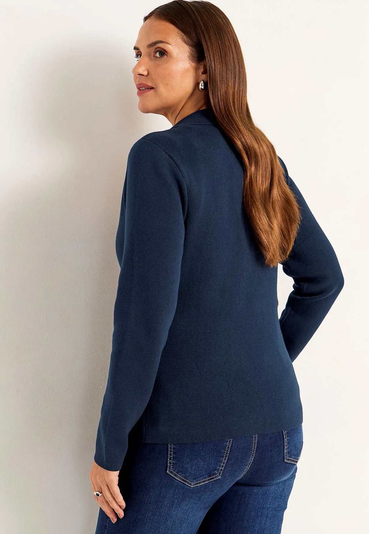 Cardiganer|Trøjer-Cellbes of Sweden Cardigan med knapper Marine