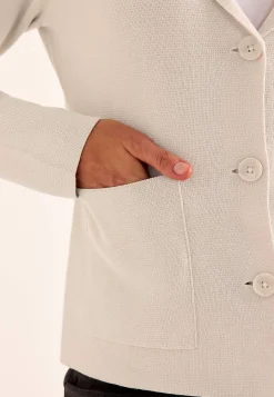 Cardiganer|Trøjer-Cellbes of Sweden Cardigan med knapper Beige