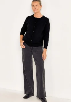 Cardiganer|Premium-Cellbes of Sweden Cardigan Premium i merinould Sort