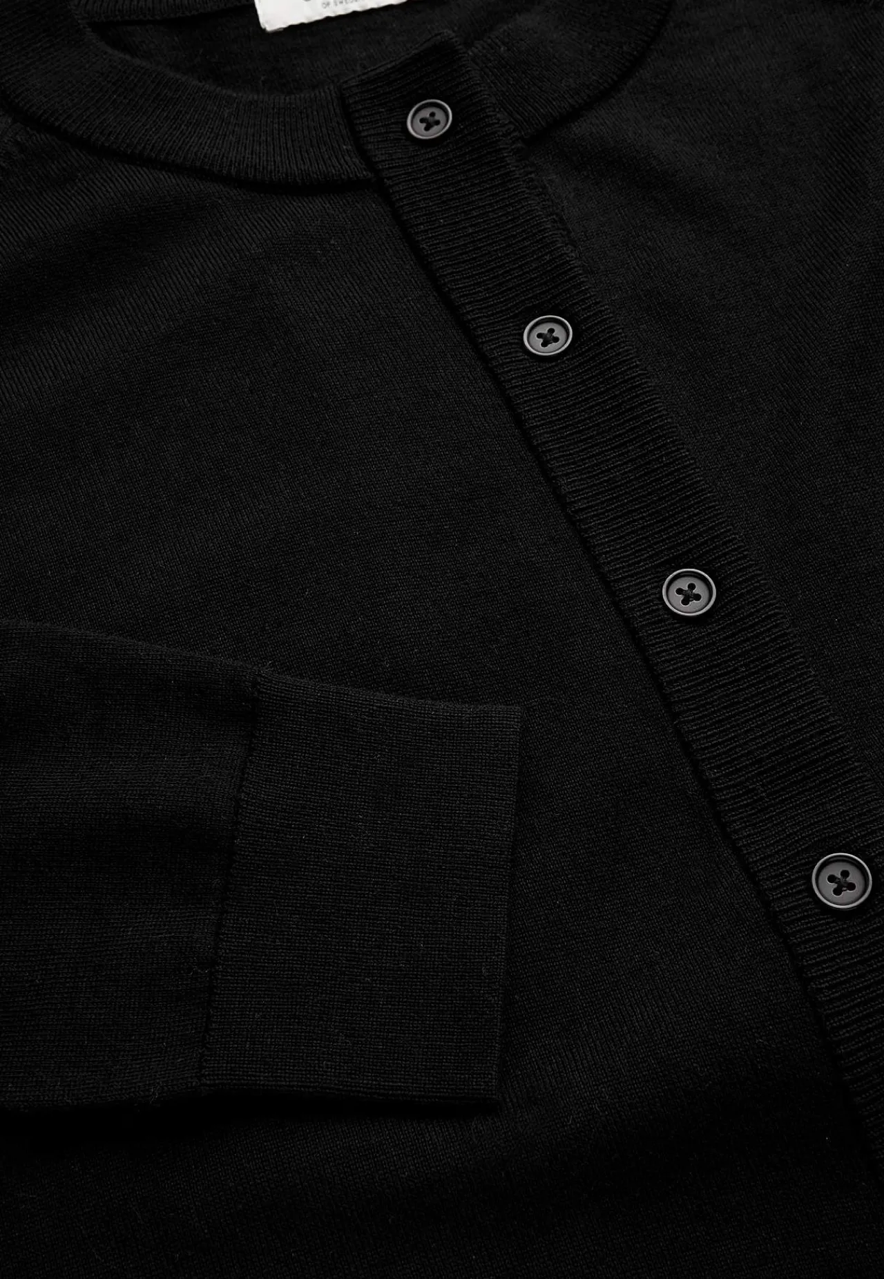 Cardiganer|Premium-Cellbes of Sweden Cardigan Premium i merinould Sort