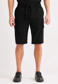 Bukser|Shorts-Cellbes of Sweden Cargo shorts med flere lommer Sort