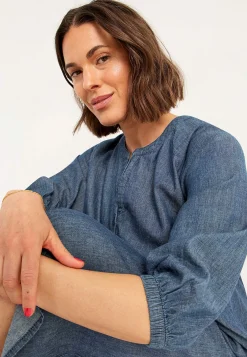 Denimkjoler|Denimkjoler-Cellbes of Sweden Cowboykjole med knapper | Cellbes