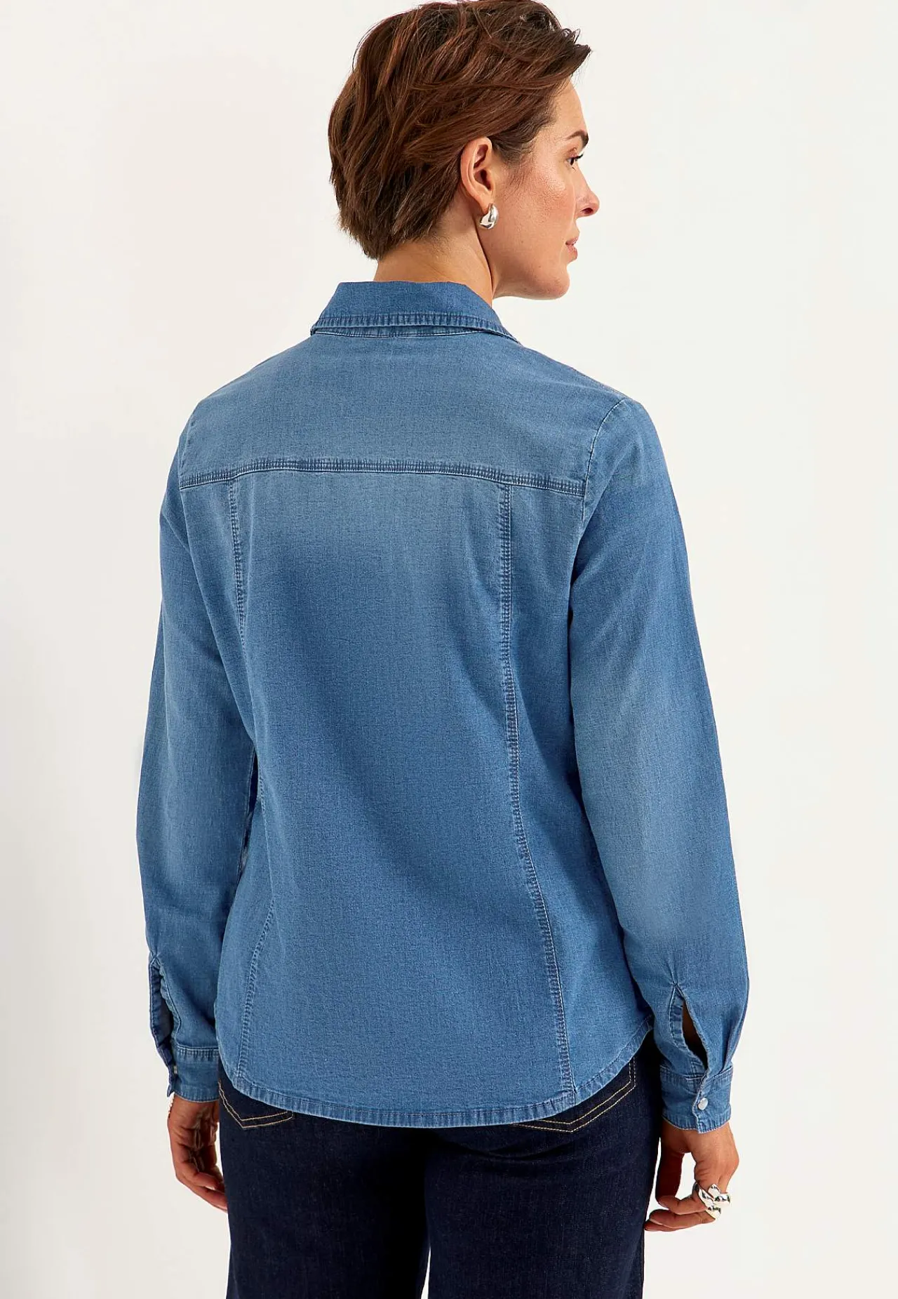 Skjorter-Cellbes of Sweden Cowboyskjorte i lidt lettere denim | Cellbes