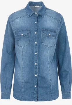 Skjorter-Cellbes of Sweden Cowboyskjorte i lidt lettere denim | Cellbes