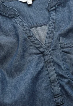 Denim|Denim-Toppe-Cellbes of Sweden Cowboyskjorte med brystlomme Mørkeblå / Denim