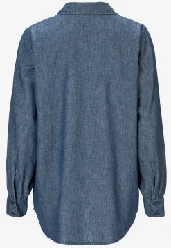 Denim|Denim-Toppe-Cellbes of Sweden Cowboyskjorte med syede lægge | Cellbes