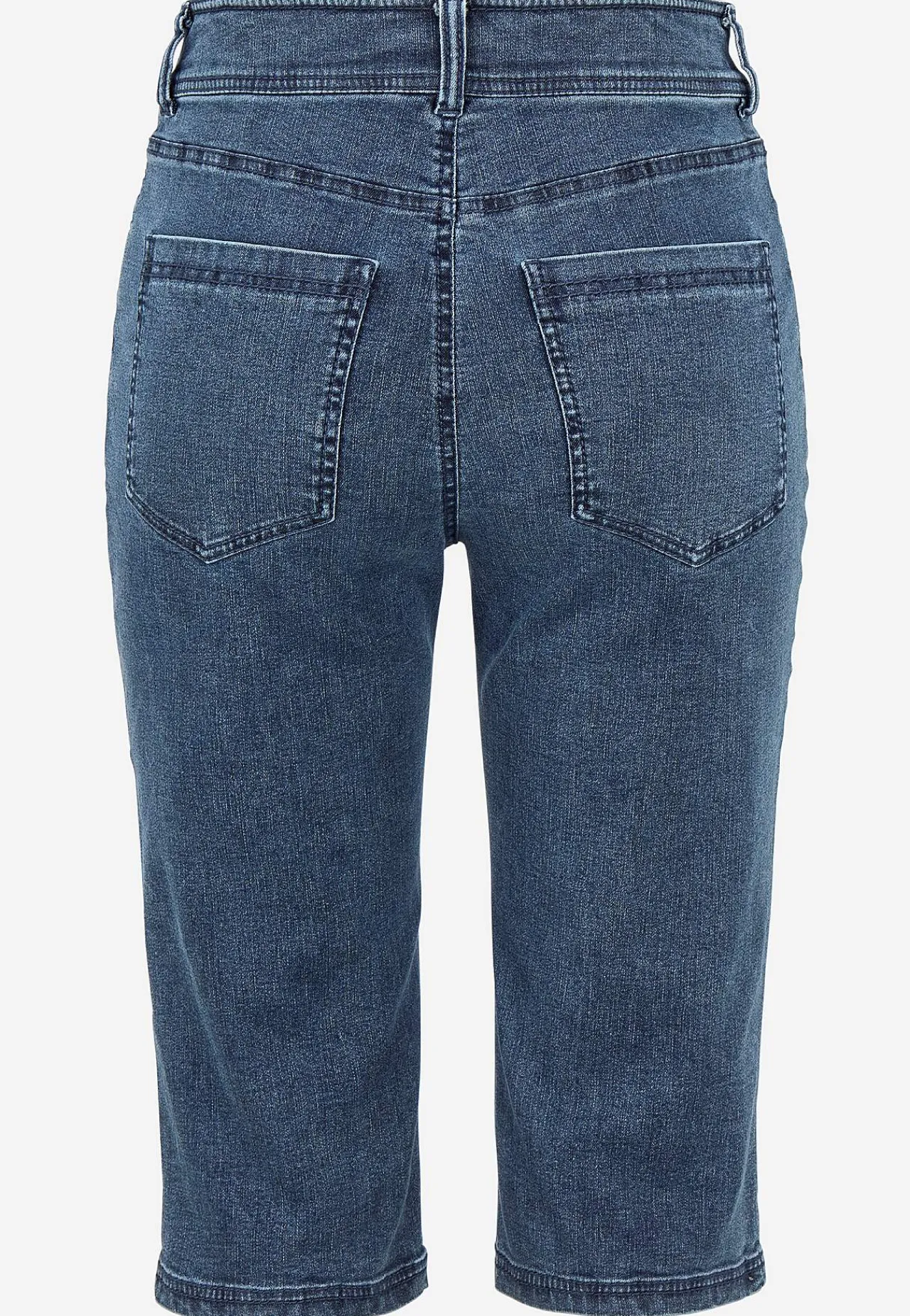 Forårsbukser|Capribukser-Cellbes of Sweden Crop jeans med superstræk Sara Mellemblå / Denim