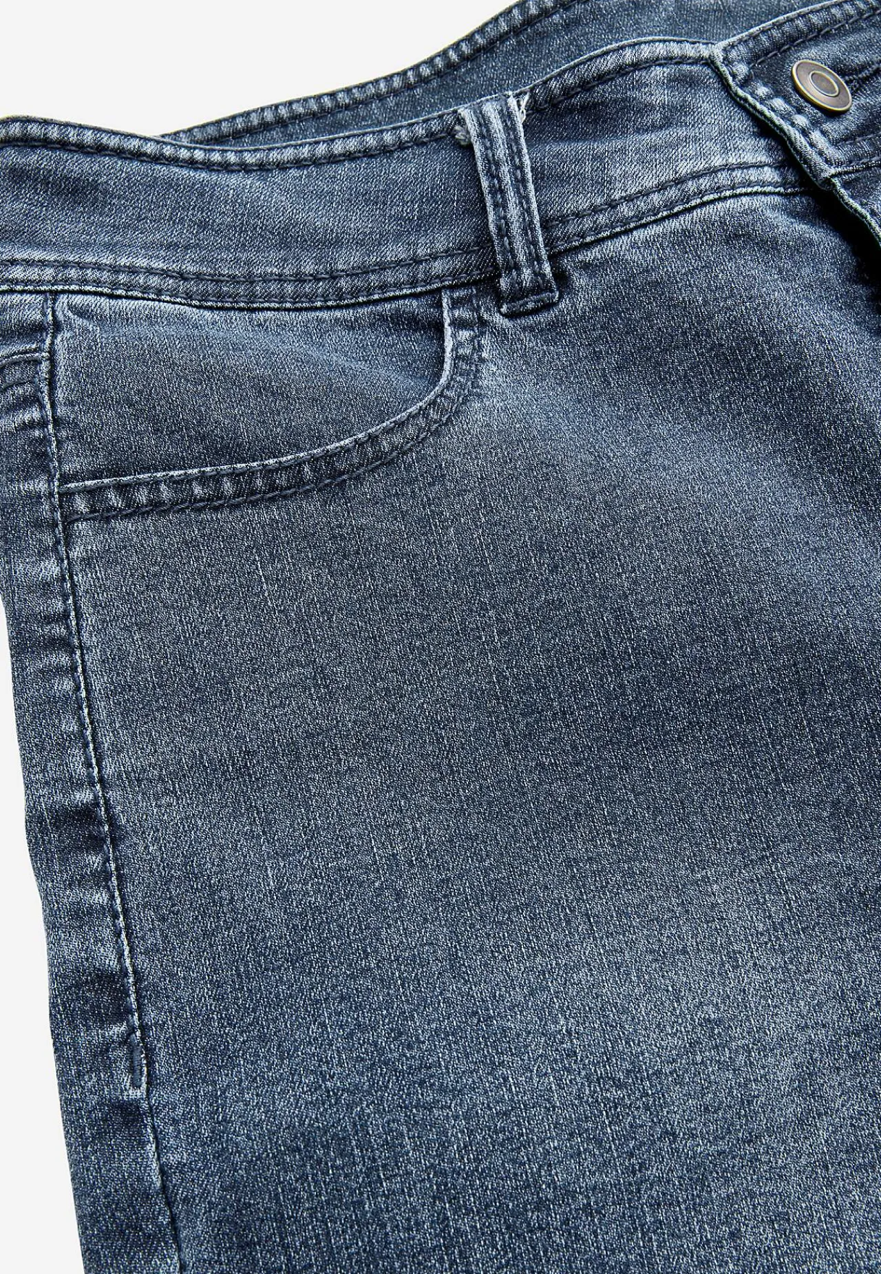 Forårsbukser|Capribukser-Cellbes of Sweden Crop jeans med superstræk Sara Mellemblå / Denim