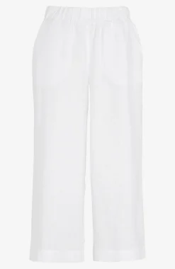Forårsbukser|Culottes-Cellbes of Sweden Culottebukser Premium i hør Hvid