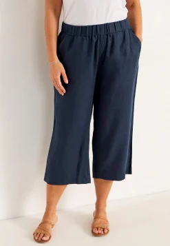 Forårsbukser|Culottes-Cellbes of Sweden Culottebukser Premium i hør | Cellbes