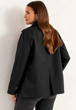 Forårsjakker|Trenchcoats-Cellbes of Sweden Dobbeltbrystet, kort trenchcoat | Cellbes