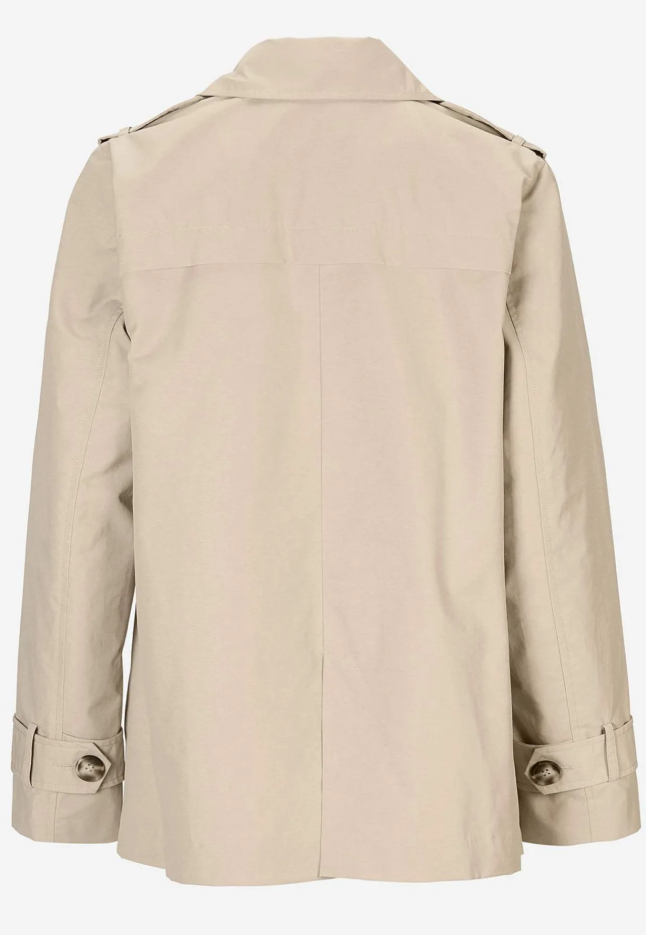 Forårsjakker|Trenchcoats-Cellbes of Sweden Dobbeltbrystet, kort trenchcoat Beige