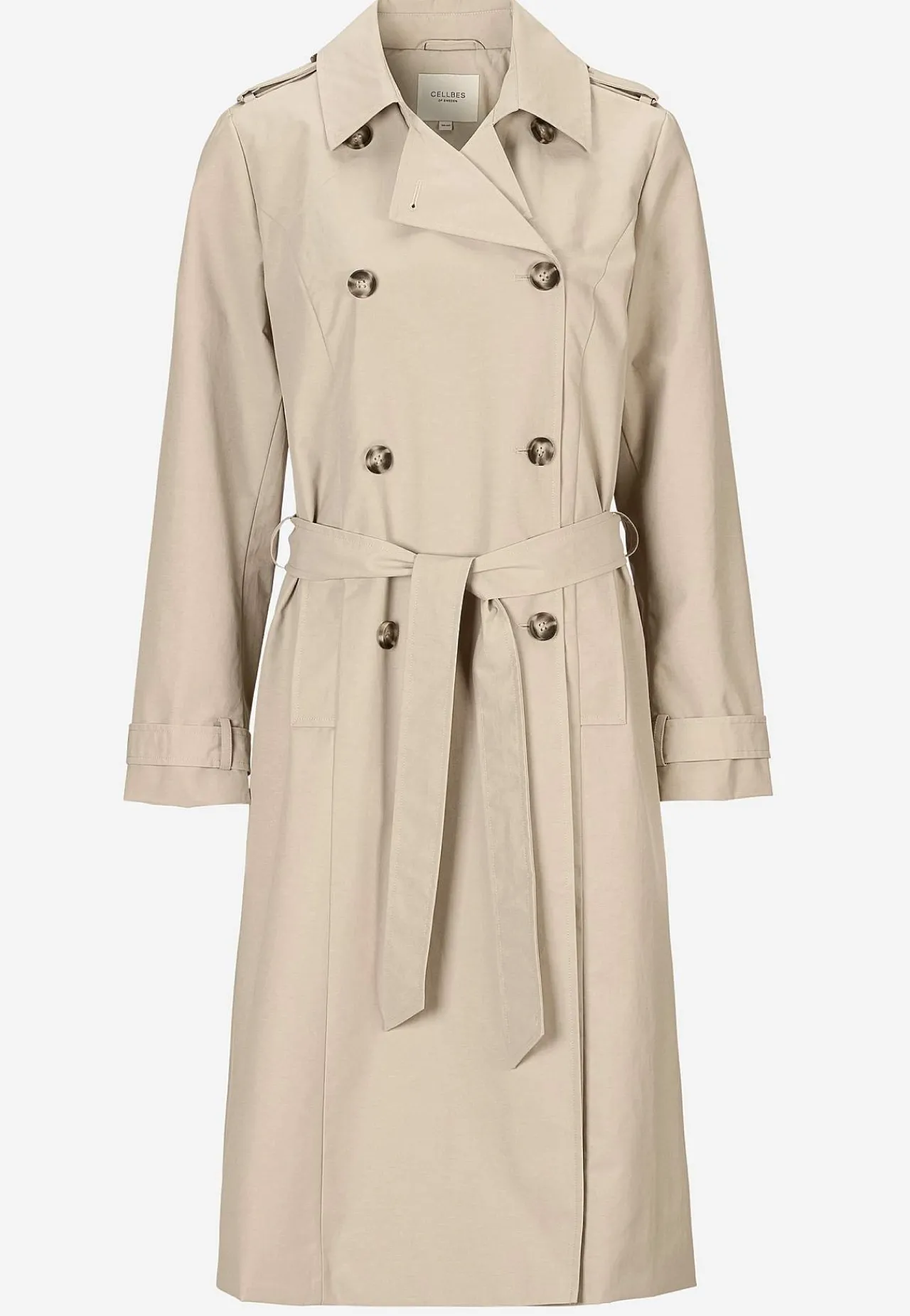Forårsjakker|Trenchcoats-Cellbes of Sweden Dobbeltbrystet trenchcoat | Cellbes