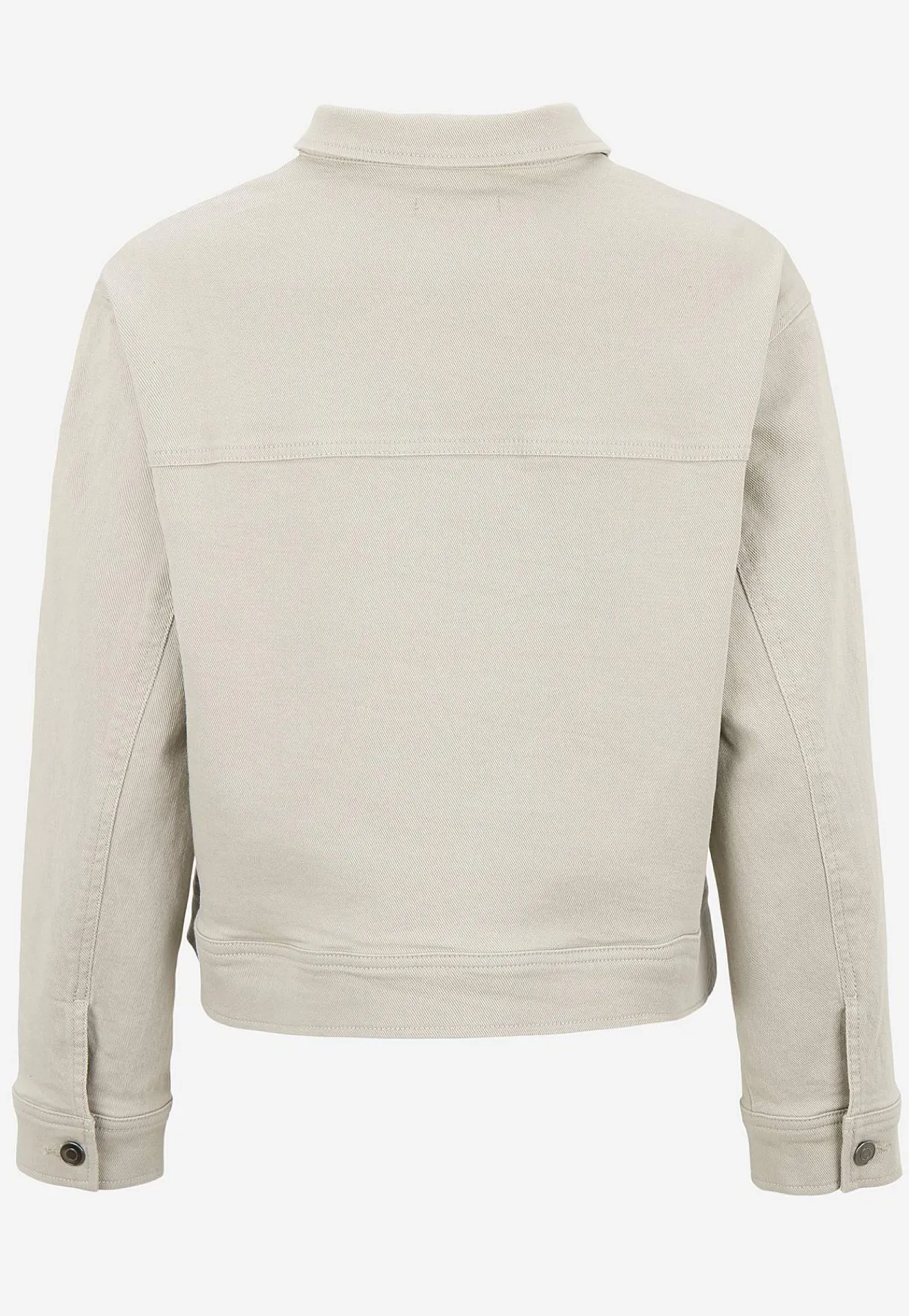 Forårsjakker|Denimjakker-Cellbes of Sweden Elastisk jeansjakke Lys beige