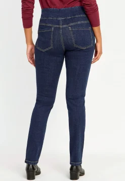 Høj Talje|Flere Længder-Cellbes of Sweden Elastisk jegging med høj elastisk talje Elin Mørkeblå / Denim
