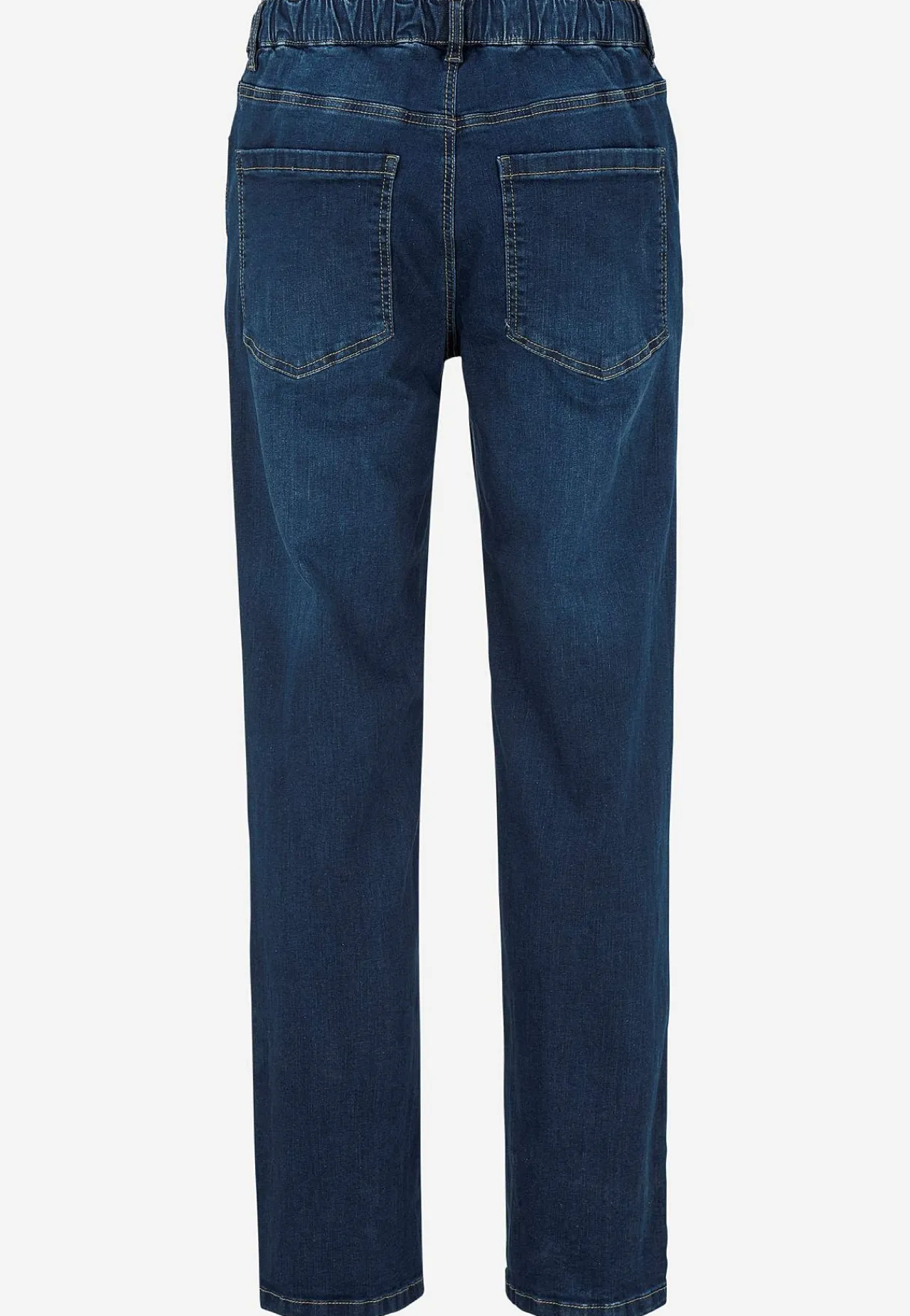 Regular Fit|Joggerjeans-Cellbes of Sweden Elastisk joggingjeans Mellemblå Denim