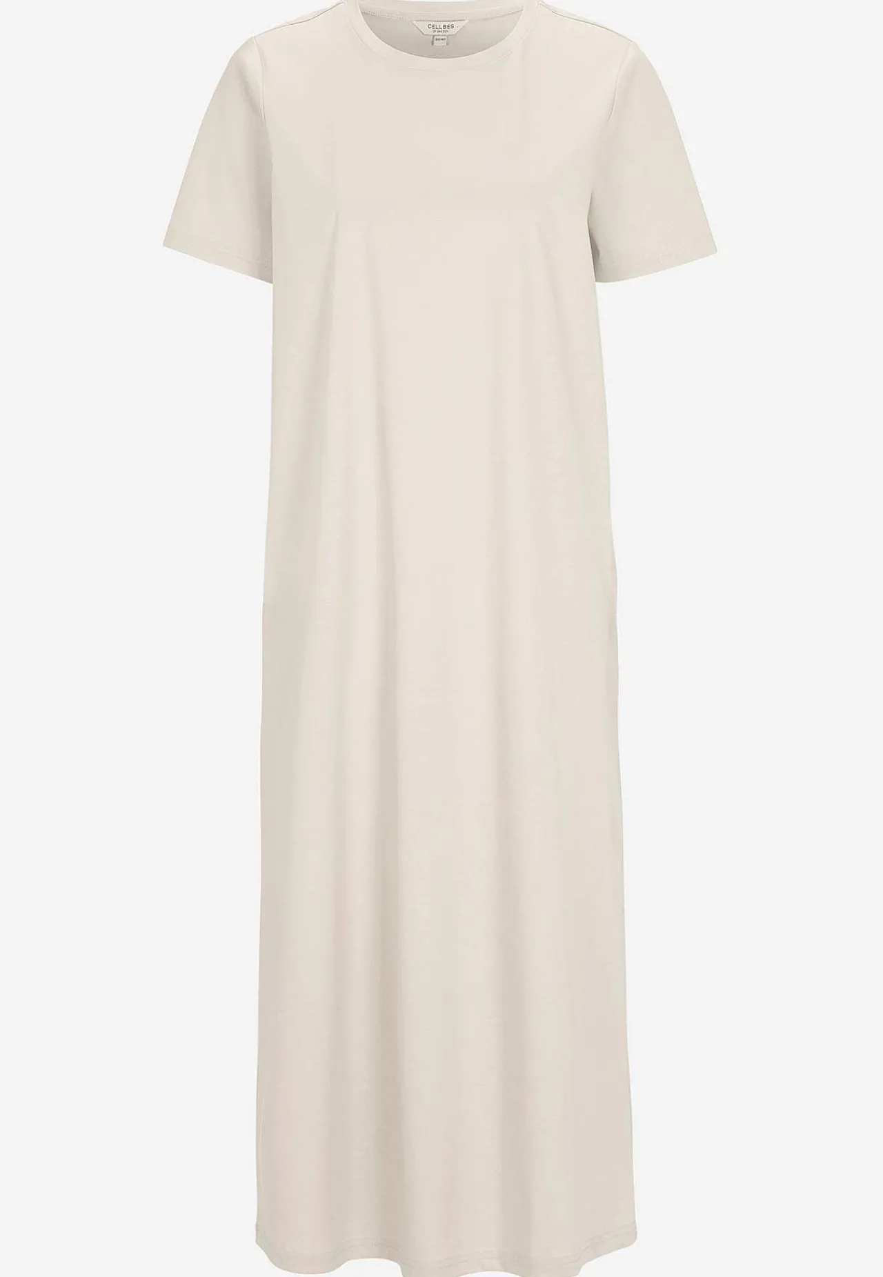 Maxikjoler|Premium-Cellbes of Sweden Elastisk Premium jerseykjole Lys beige