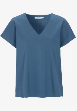 Premium|Premium-Cellbes of Sweden Elastisk Premium jerseytop Blå denim