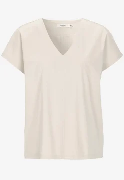 Premium|Premium-Cellbes of Sweden Elastisk Premium jerseytop Lys beige