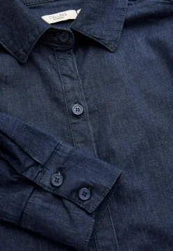 Denim|Denim-Toppe-Cellbes of Sweden Elastisk tunika i denim Mørkeblå / Denim