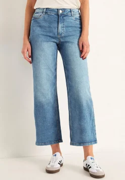 Forårsbukser|Ankelbukser-Cellbes of Sweden Elastiske ankeljeans Lyseblå / Denim