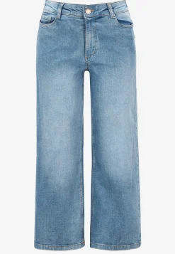 Forårsbukser|Ankelbukser-Cellbes of Sweden Elastiske ankeljeans Lyseblå / Denim
