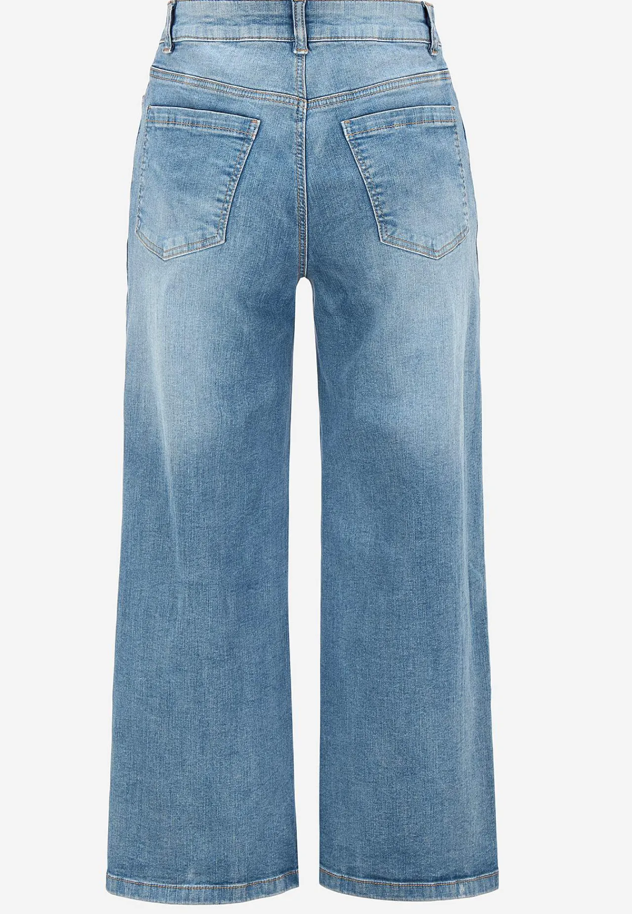Forårsbukser|Ankelbukser-Cellbes of Sweden Elastiske ankeljeans Lyseblå / Denim