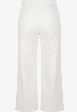 Forårsbukser|Ankelbukser-Cellbes of Sweden Elastiske ankeljeans Hvid / Denim