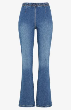 Høj Talje|Flere Længder-Cellbes of Sweden Elastiske jeggings Mørkeblå