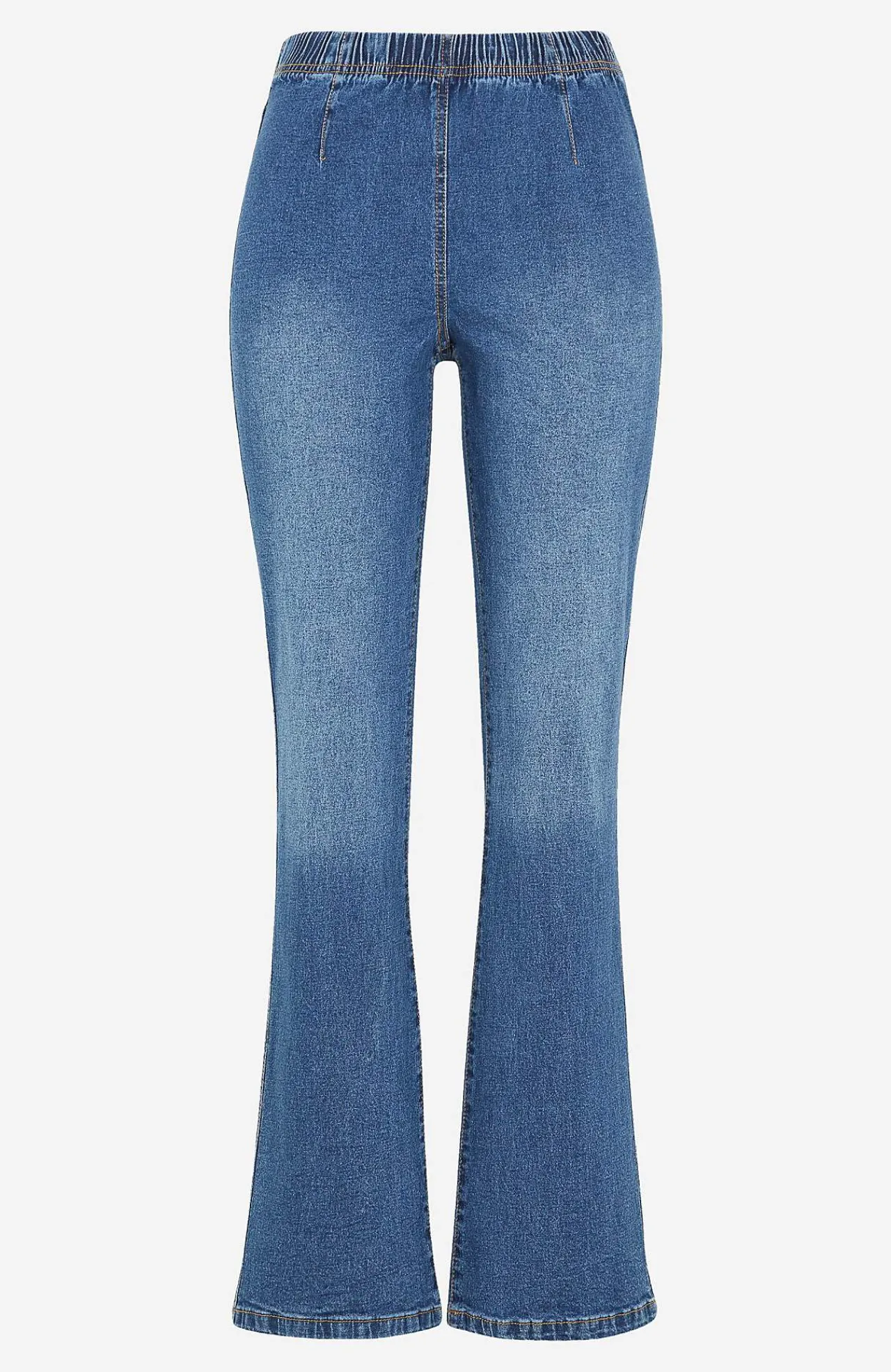 Høj Talje|Flere Længder-Cellbes of Sweden Elastiske jeggings Mørkeblå