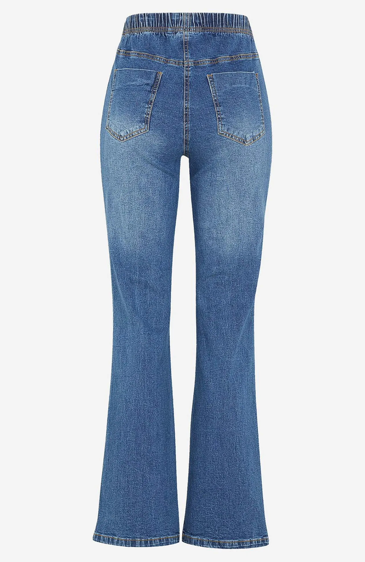 Høj Talje|Flere Længder-Cellbes of Sweden Elastiske jeggings Mørkeblå