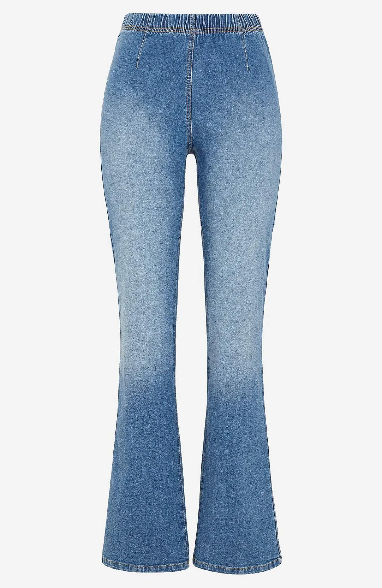 Høj Talje|Flere Længder-Cellbes of Sweden Elastiske jeggings Lyseblå