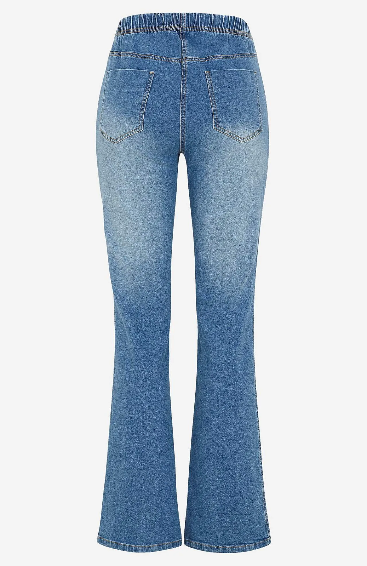 Høj Talje|Flere Længder-Cellbes of Sweden Elastiske jeggings Lyseblå