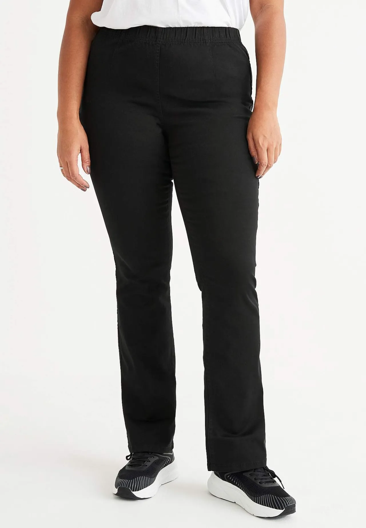 Høj Talje|Flere Længder-Cellbes of Sweden Elastiske jeggings Sort