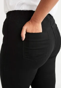 Høj Talje|Flere Længder-Cellbes of Sweden Elastiske jeggings Sort