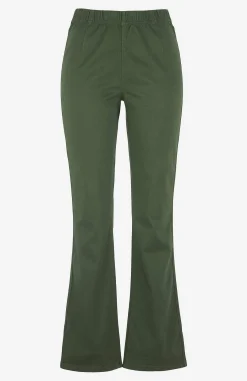 Høj Talje|Flere Længder-Cellbes of Sweden Elastiske jeggings Kakigrøn
