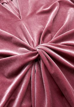 Festkjoler|Festkjoler-Johanna Toftby x Cellbes Elegant kaftankjole i velour Mørk gammelrosa