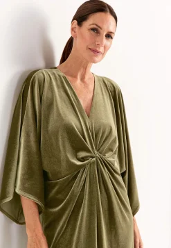 Festkjoler|Festkjoler-Johanna Toftby x Cellbes Elegant kaftankjole i velour | Cellbes