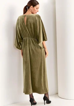 Festkjoler|Festkjoler-Johanna Toftby x Cellbes Elegant kaftankjole i velour | Cellbes