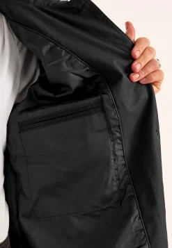 Forårsjakker|Trenchcoats-Cellbes of Sweden Enkeltradet trenchcoat Sort