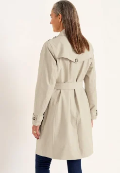 Forårsjakker|Trenchcoats-Cellbes of Sweden Enkeltradet trenchcoat Beige