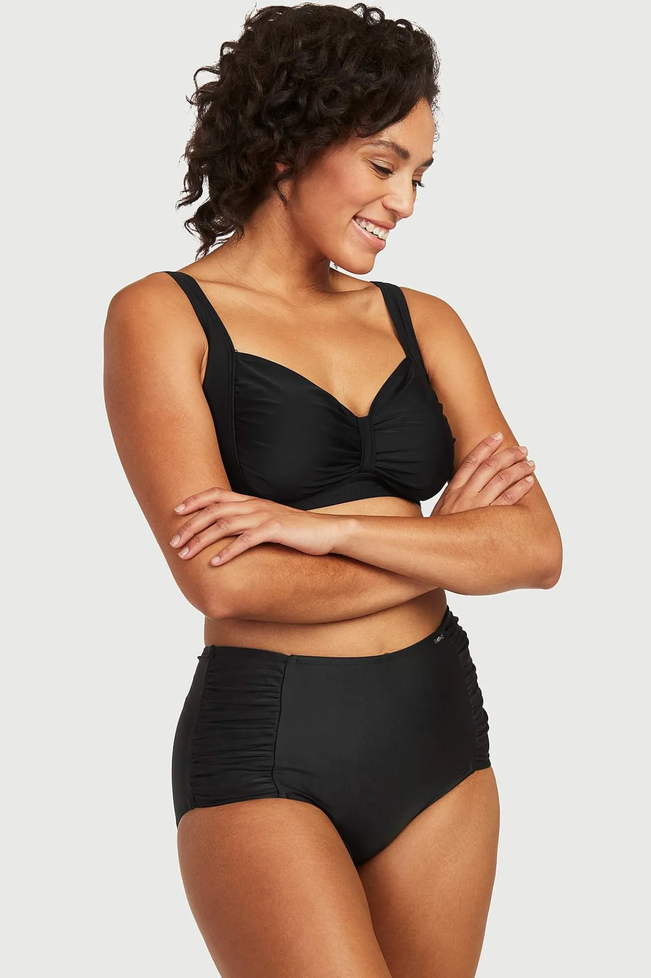 Bikinier-Cellbes of Sweden Ensfarvet bikini-bh Brighton Sort