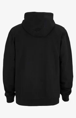 Hoodies- Ensfarvet hættetrøje med lynlås | Cellbes