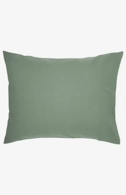 Pudebetræk|Flerpak-Borganäs Ensfarvet pudebetræk 50x60 cm 50x60 cm 2-pack Støvet grøn
